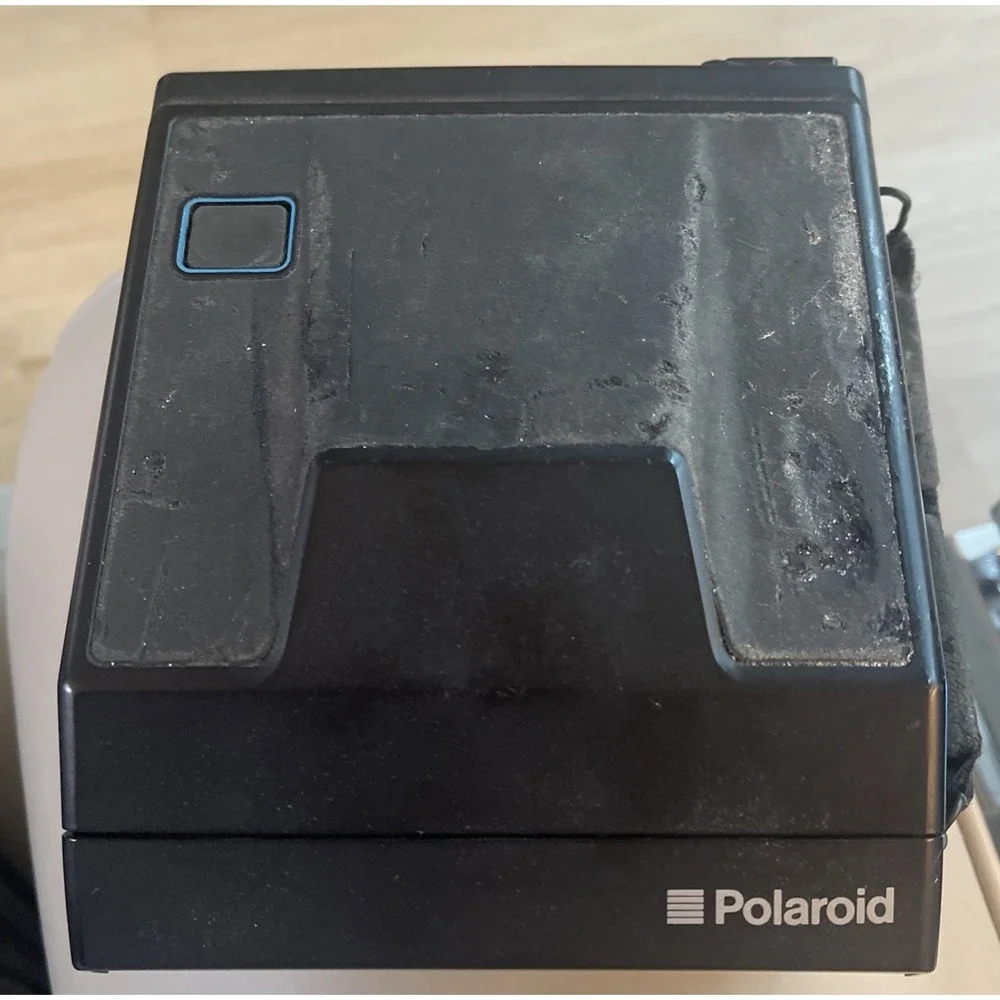 Vintage Polaroid Spectra System SE Instant Film Camera Black